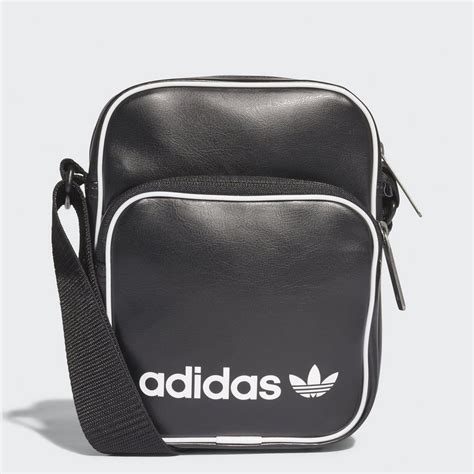 adidas umhängetasche schwarz retro vintage|Vintage adidas tasche .